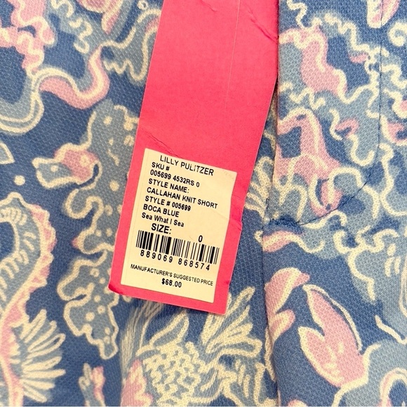 Lilly Pulitzer Callahan Knit Short NWT , sz 0 - Picture 10 of 13